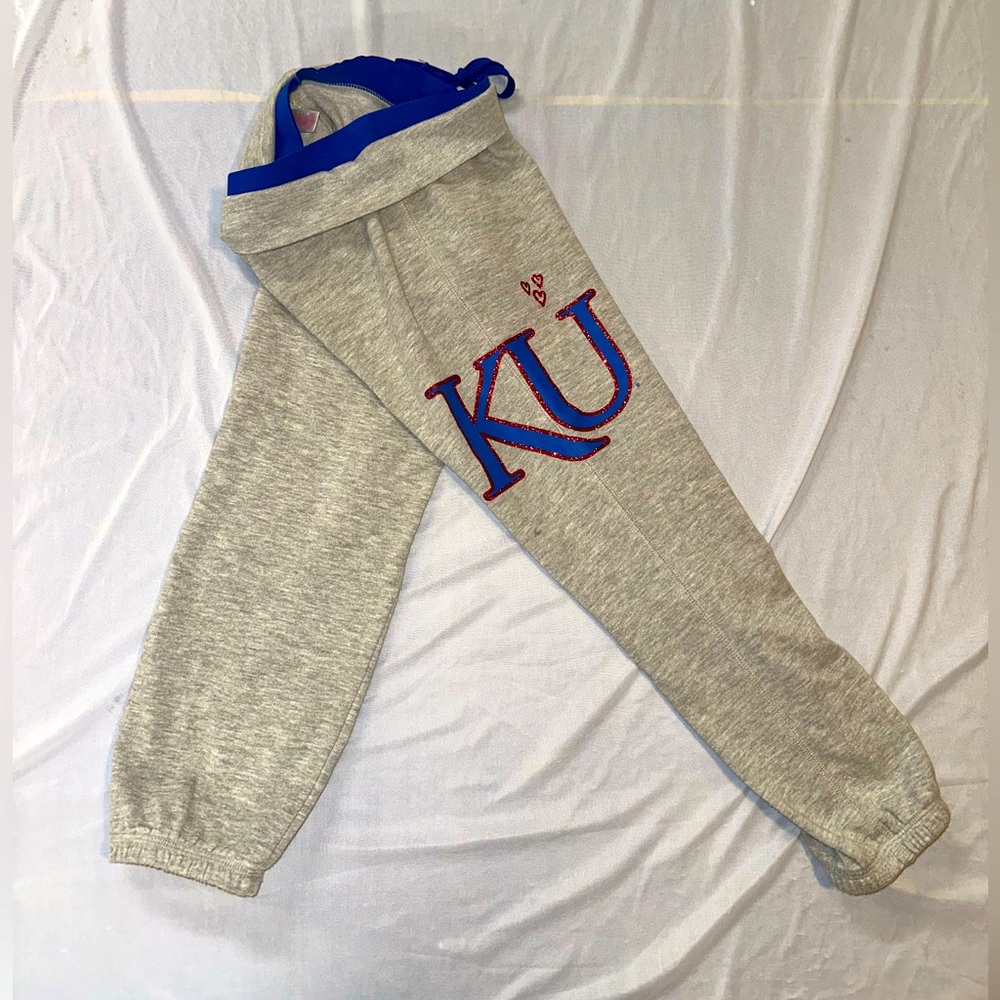 5th & Ocean • Kansas University Sweatpants • Girls Size 8